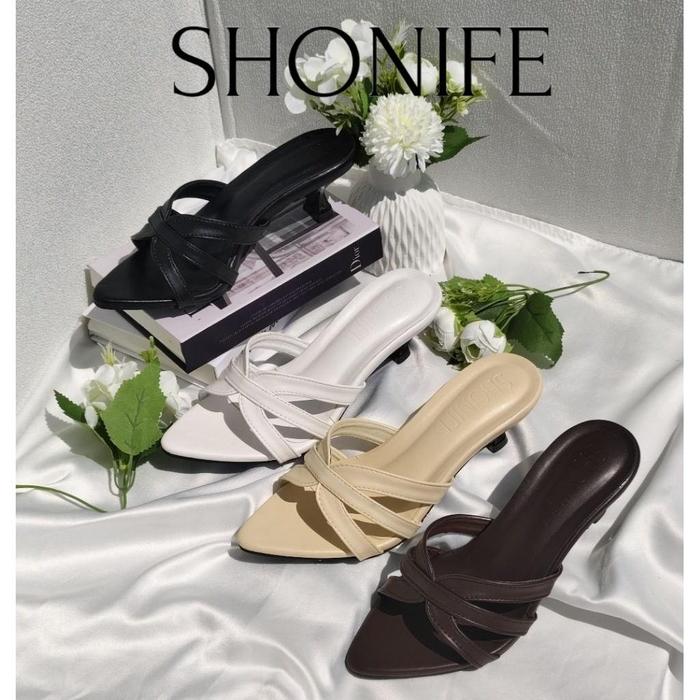 SHONIFE CK04 Heels wanita 5cm