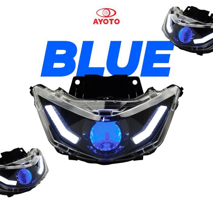 (LIVE) 2020-2024 HANYA GEN 1 HEADLAMP BEAT DELUXE REFLEKTOR FULL SET BEAT DELUXE LED PROJECTOR 2INCH