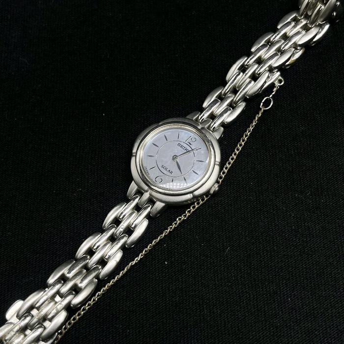 Jam Tangan Vintag Seiko Solar (2002) Second