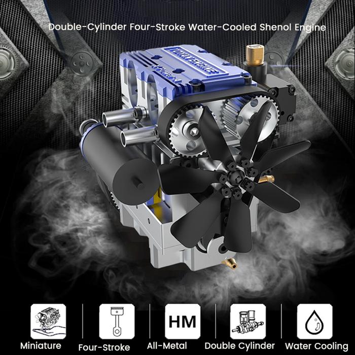 TOYAN X-POWER-A Engine 4 Stroke Water-Cooled 3.5Ccx2 4000-16000Rpm