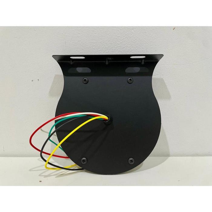 Ready Stock Lampu Rem Truk Mobil Motor Pickup Truk 12-24 Volt Model Mata Bulat Rgb Senja Nyala Runni