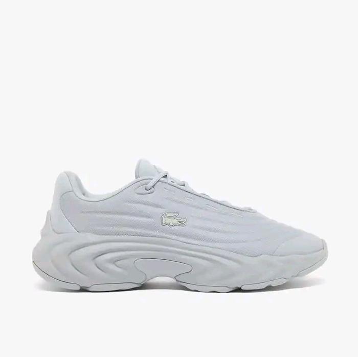 LACOSTE Men’s Sneakers shoes Spinor Sepatu Sneakers Pria Original - Grey • 14C