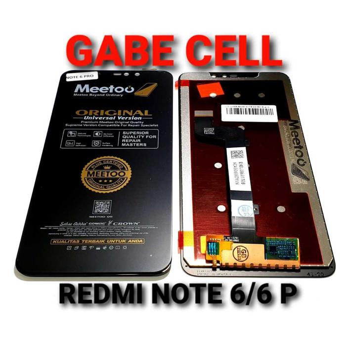 LCD REDMI NOTE 6/REDMI NOTE 6 PRO FULLSET TOUCHSCREEN