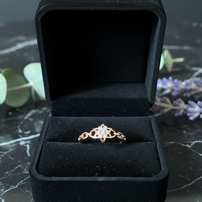 cincin model bintang mata 6K Toko Mas Kedungwaringin