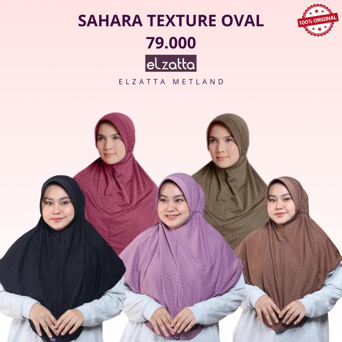 ELZATTA SAHARA TEXTURE OVAL BERGO SERUT KERUDUNG ELZATTA JILBAB ELZATTA HIJAB ELZATTA JILBAB HIJAB I