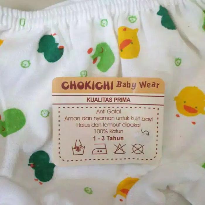 6 PCS CELANA POP BAYI CHOKICHI S M L XL