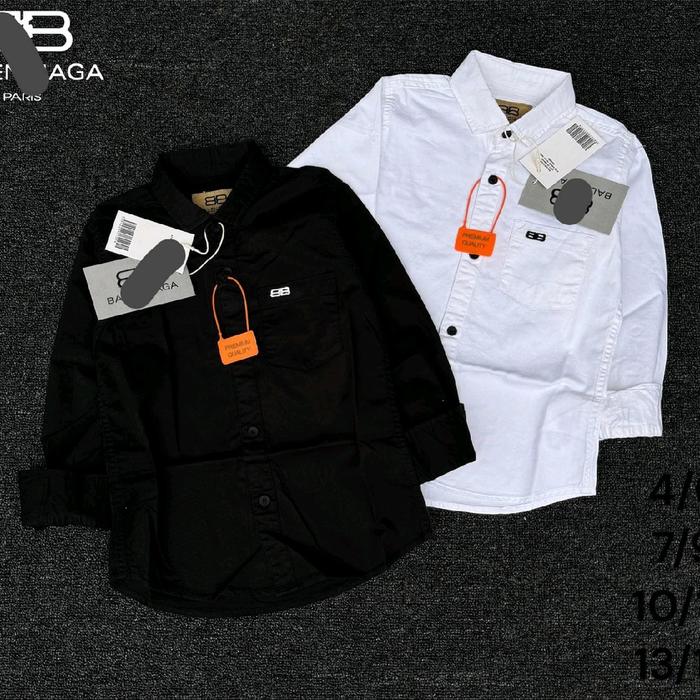 KEMEJA ANAK LAKI LAKI PREMIUM QUALITY BAL3N SULTAN TANGAN PANJANG