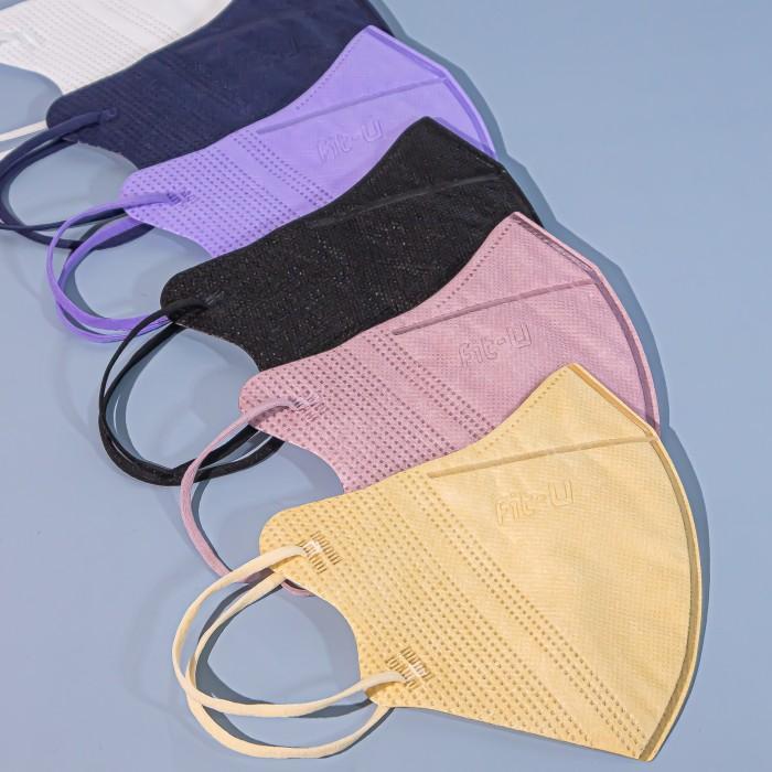 Fit-U Mask Duckbill Box Mix Colour Isi 50Pcs Pasti Ori