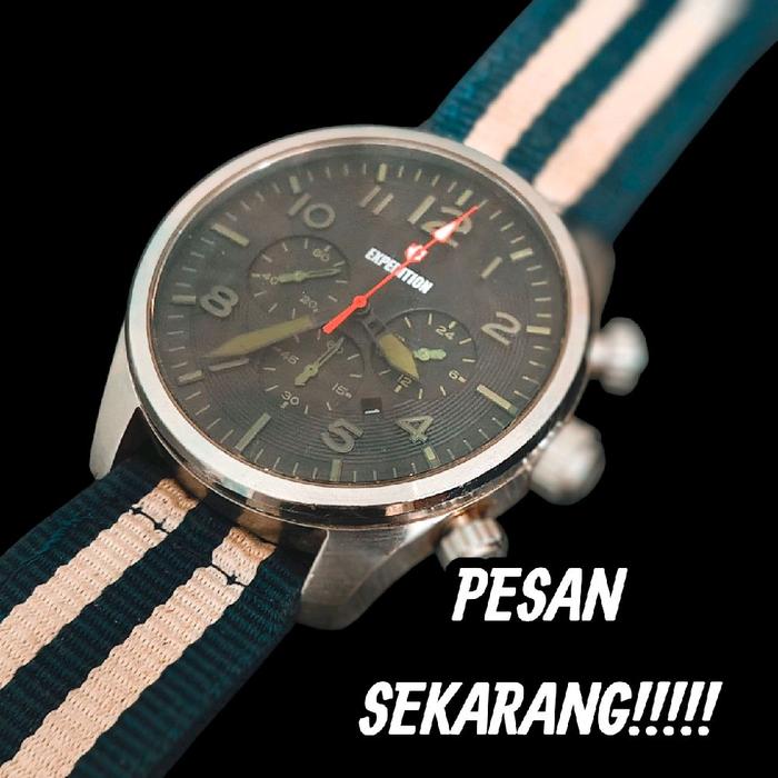 EXPEDITION ORIGINAL CRONO AKTIF JAM TANGAN PRIA COWOK BEKAS SEKEN SECOND PRIA ORIGINAL EXPEDITION
