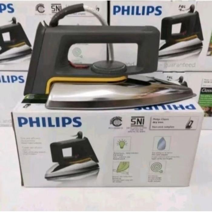 promo setrika Philips 1172 dry iron classic setrika anti lengket termurah