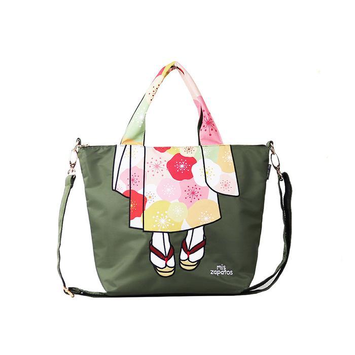 Tas Mis Zapatos B-7379 Sling Bag Selempang Wanita Gambar Jepang Unik