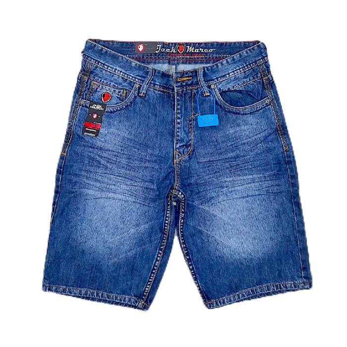 Jack Marco Celana Pendek Jeans Pria Model Terbaru Warna Biru Muda Kualitas Premium