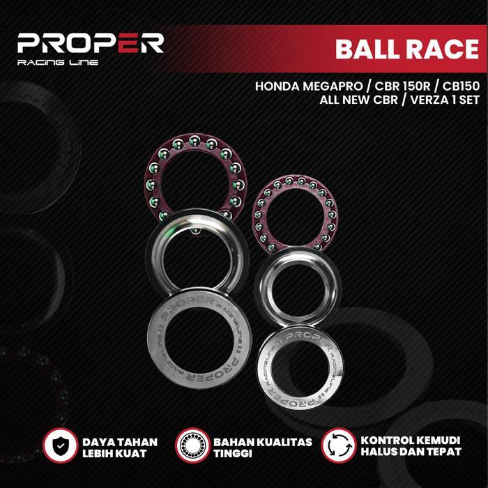 Komstir PROPER RACING LINE Sonic 150 CBR150R CB150R Mega Pro Verza Ball Race Bearing