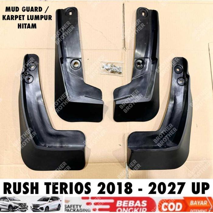 Mud guard Karpet Roda All New Rush Terios 2018 2021 2022 2023 2024 2025 GR SPORT