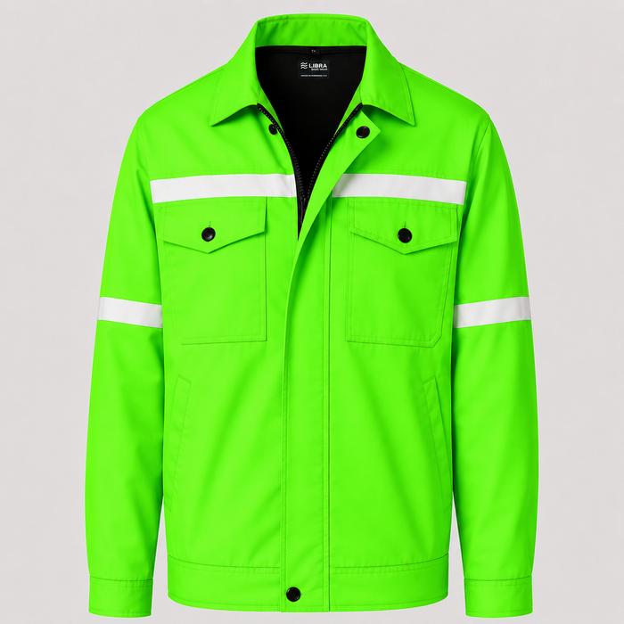 LIbra !!! Baju Seragam Kemeja Jaket Wearpack PDH PDL Lengan Panjang Pria Wanita Unisex Safety Proye