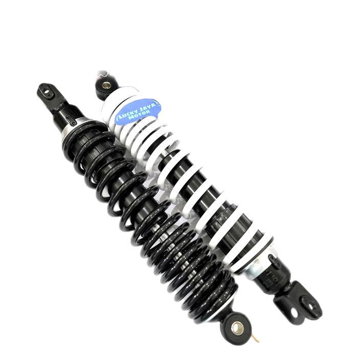 Shockbreaker Belakang Xride X-Ride Hitam Merah Putih Chrun