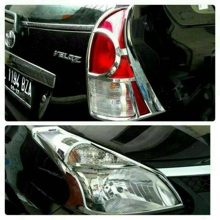 J/S/L PAKET GARNISH LIST LAMPU DEPAN BELAKANG ALL NEW AVANZA XENIA JSL