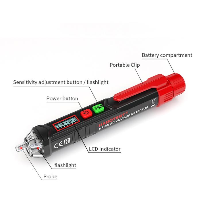 Tester Listrik Circuit Breaker Finder Indikator Tegangan Voltage