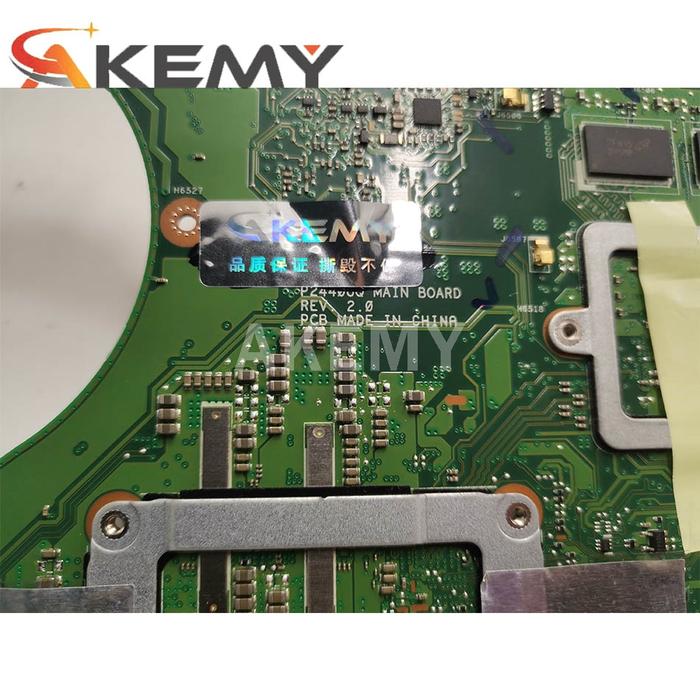 P2440UQ Motherboard Laptop V2G GPU I3-7th Gen I5-7th Gen I7-7th Gen