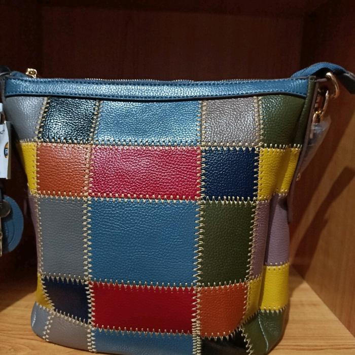 TAS CANTIK HOBO FOSS PELANGI