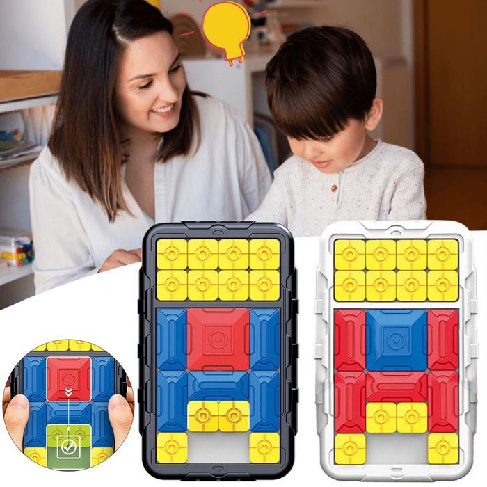 Puzzle Geser Anak Cerdas Huarong Road Games Edukasi Remaja Hadiah