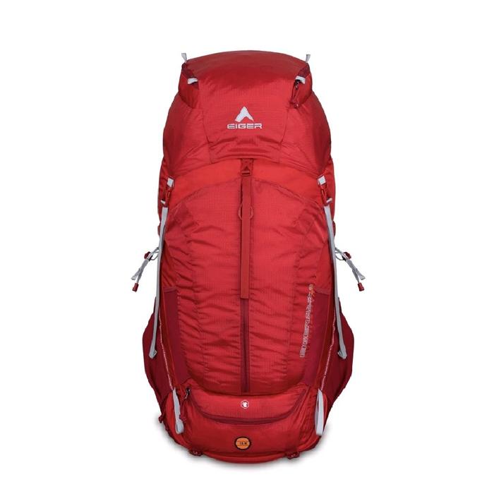 Tas Keril EIGER Excelsior 65 Carrier Tas Pendaki Gunung Hiking Outdoor