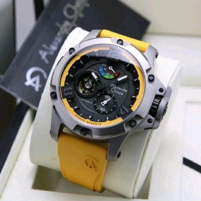 Jam Tangan Pria Alexandre Christie ACF 6295 Original