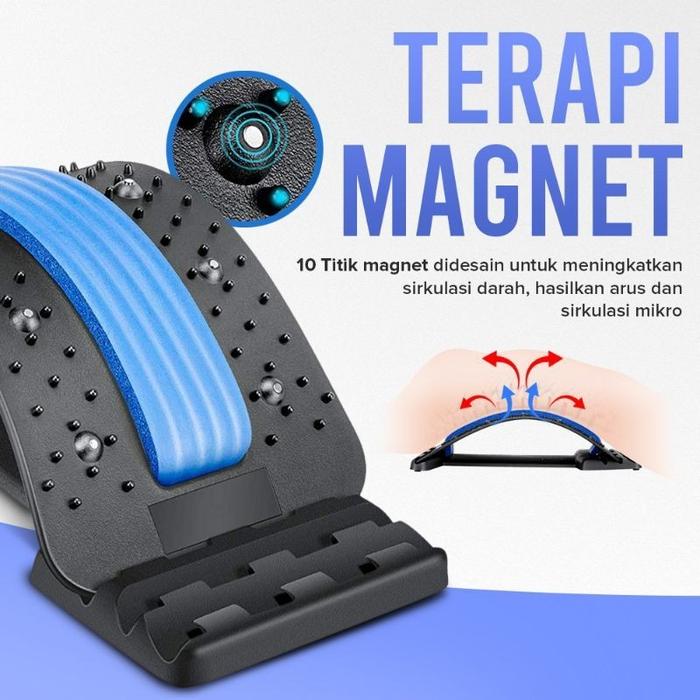 Sandaran Alat Terapi Sakit Pinggang & Tulang Punggung Lumbar Spinal - Alat Terapi Punggung