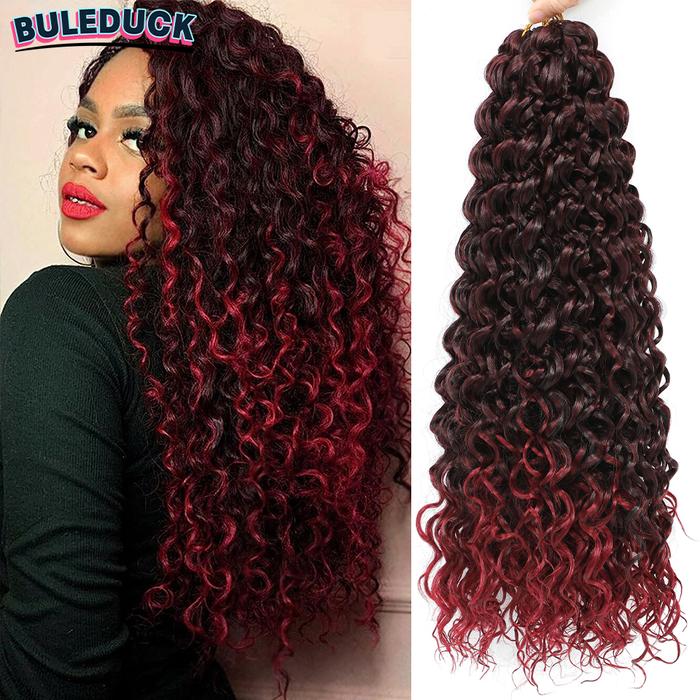 18 Inch Synthetic GoGo Curl Crochet Braiding Hair Extensions for