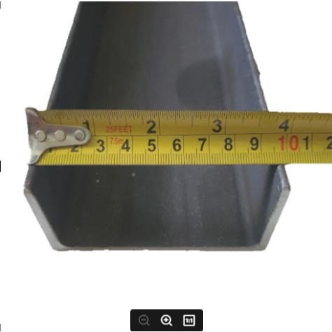 Besi Unp 100 X 50 Mm Tebal 3,8 Mm 100 Cm