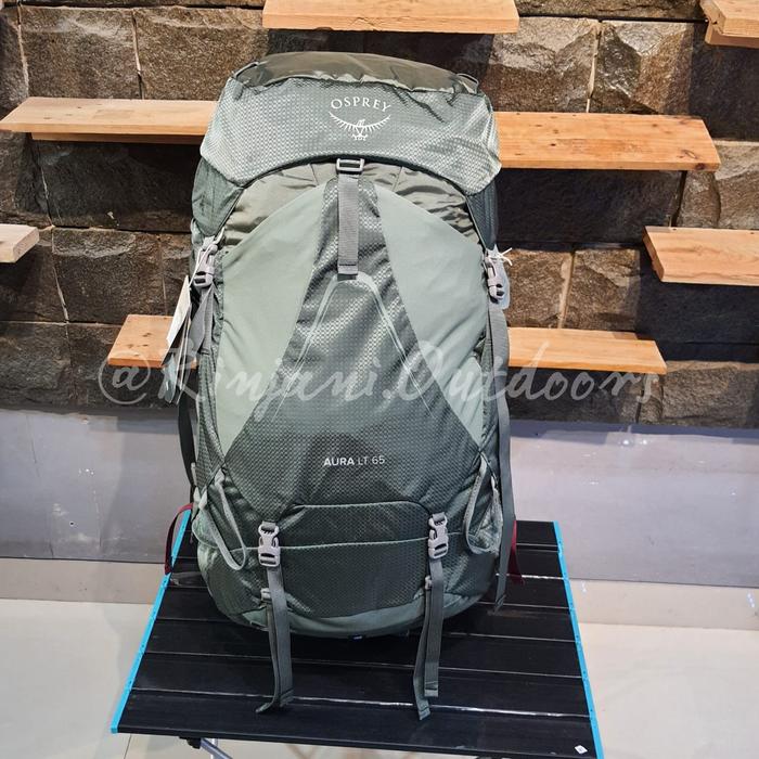 OSPREY AURA LT 65 62L S23 LIFETIME WARRANTY TAS GUNUNG OSPREY AURA LT 65 62L S23 SEASON 23 CARRIER O