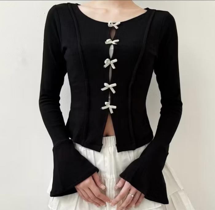 Piturata Blouse Korea - Blouse Atasan Korea
