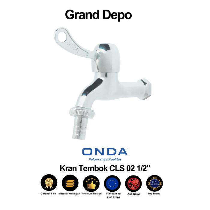Onda Kran Tembok CLS 02 1/2" / Kran Air Onda
