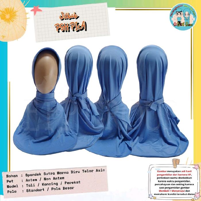 JILBAB PSH/PSL PIA BAHAN SPANDEK