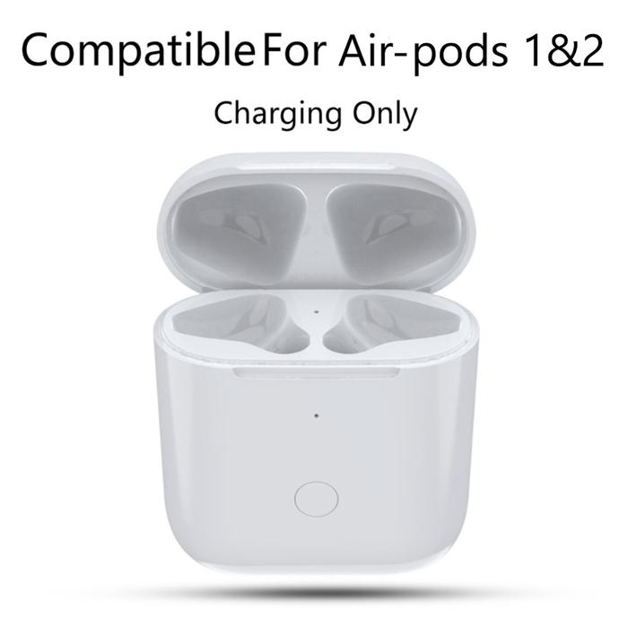 Replacement Wireless Charging Case Box for Airpods 1/2 Bluetooth