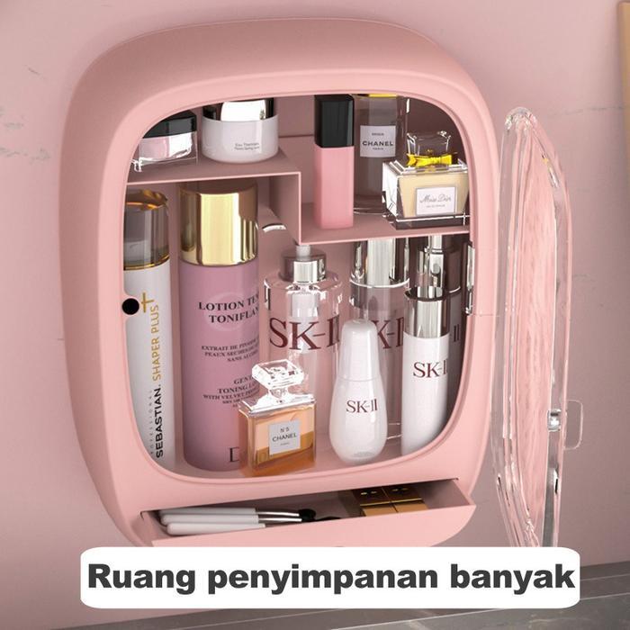 rak kosmetik gantung / rak kosmetik dinding / rak dinding