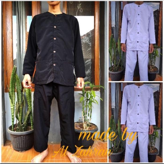 NEW SETELAN (baju + celana)baju pangsi/ adat / silat /tradisional/kampret /khas sunda pria dewasa