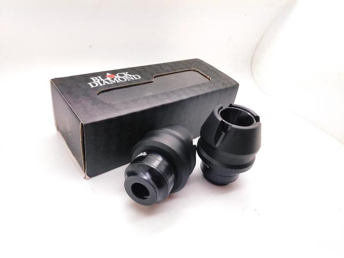 Slider Knalpot Nmax Pcx Aerox Vario 150 Knalpot Racing Black Diamond