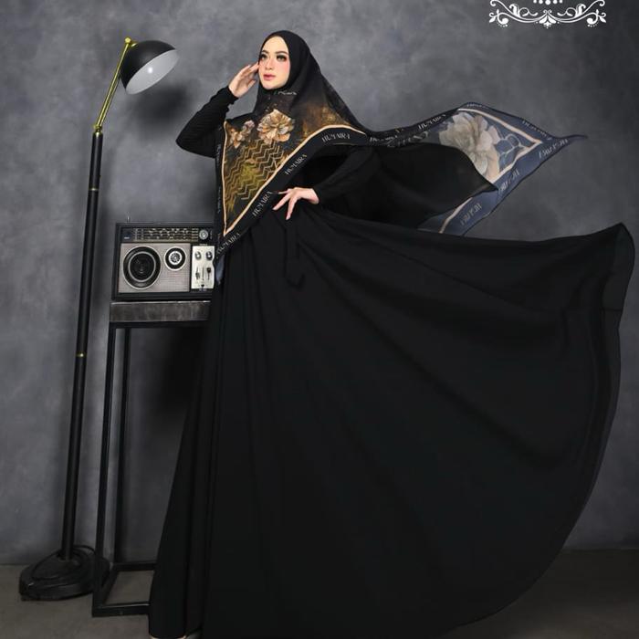 ALISYA SERIES BY HUMAIRA GAMIS CERUTY PREMIUM SET JILBAB KHIMAR DRESS HAJI UMROH