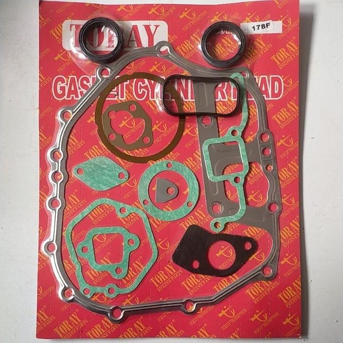 178F paking set / gasket kit untuk mesin diesel KAMA type 178F