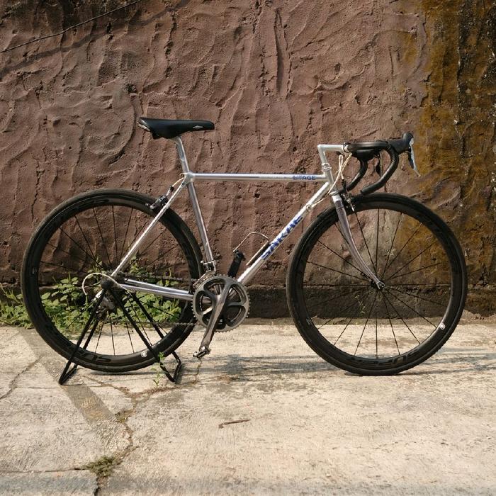Sepeda Balap Jadul Vintage Road Bike Sakae Litage  Durralinium Alumunium Bonded Japan