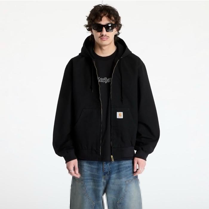 CARHARTT WIP Active Jacket Black Rinsed S
