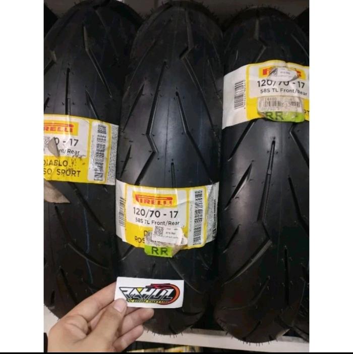 BAN PIRELLI ROSSO SPORT 120/70 ring 17 ORIGINAL PIRELLI