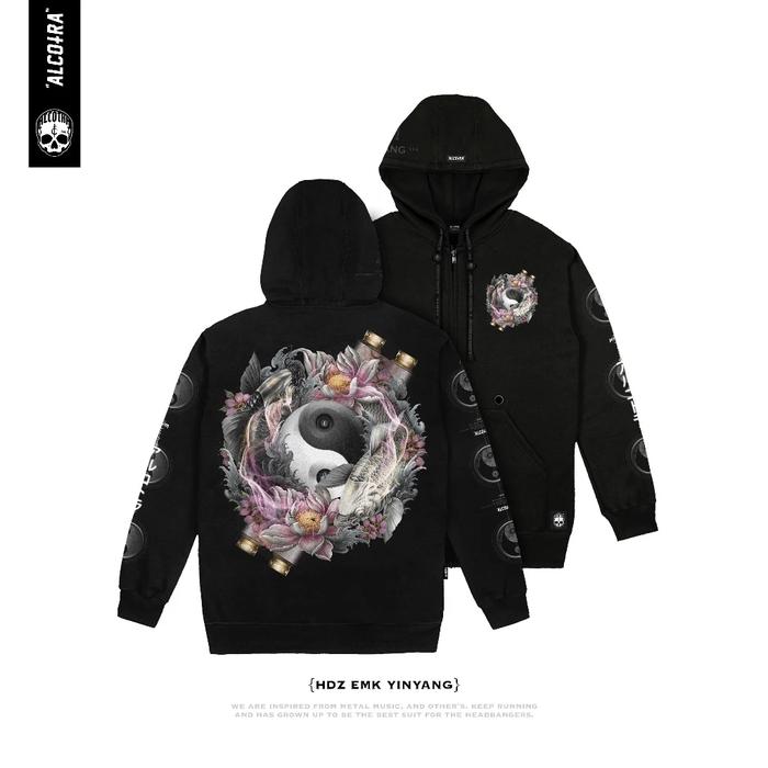 HDZ EMK YIN YANG || HOODIE ZIPPER EMAKI YIN YANG || HOODIE ZIPPER ALCOTRA