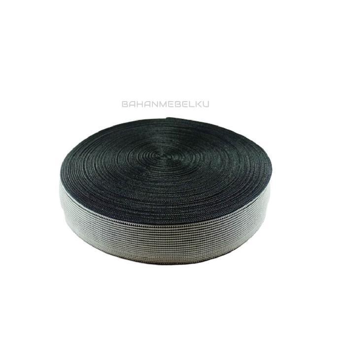 WEBBING MALAYSIA - White Black - karet ban bawah sofa dan jok L1