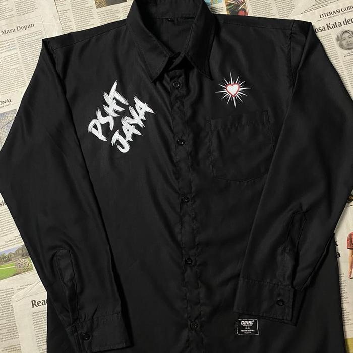 Baju Kemeja PSHT A2 simple, baju Hem Persaudaraan Setia Hati TERATE 1922 unisex simple