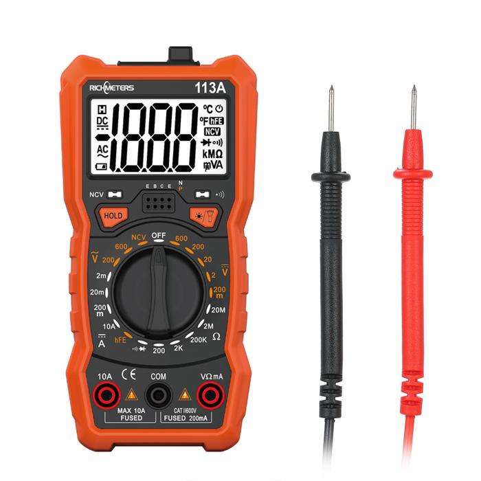 RICHMETERS Multimeter RM113D NCV Digital Multimeter 6000