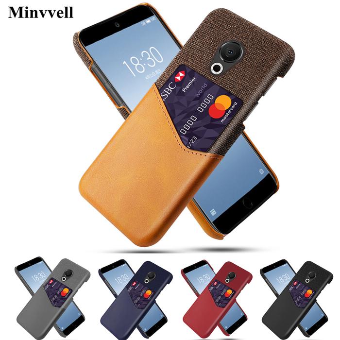 Business Case For Meizu 15 Lite Note 9 8 16th C9 Pro Card Slot Cover