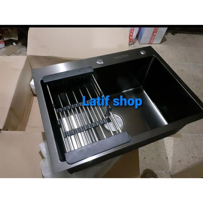 kitchen sink valpra 6045 hitam body only
