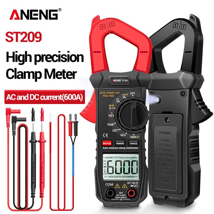 ANENG ST209 ST184 ST182 ST180 Digital Multimeter Clamp Meter 6000